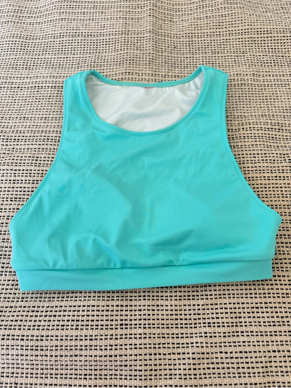 Victoria's Secret Teal High-Neck Bikini Top